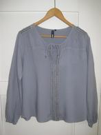 shirt dames. Grijs.Eksept. Achterkant heeft overslag. Foto 2, Maat 38/40 (M), Ophalen of Verzenden, Zo goed als nieuw, Lange mouw