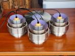 Vintage Lakro plafondlamp jaren 60 space age lila, Gebruikt, Ophalen of Verzenden, X, X