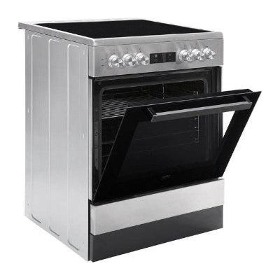 Beko FSM67320GXS - Elektrisch For van €529.00 Voor €399.00, Witgoed en Apparatuur, Fornuizen, Nieuw, Vrijstaand, Keramisch, 4 kookzones