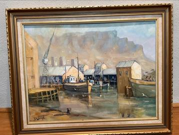 Schilderij Kaapstad Tafelberg David Allen beschikbaar voor biedingen
