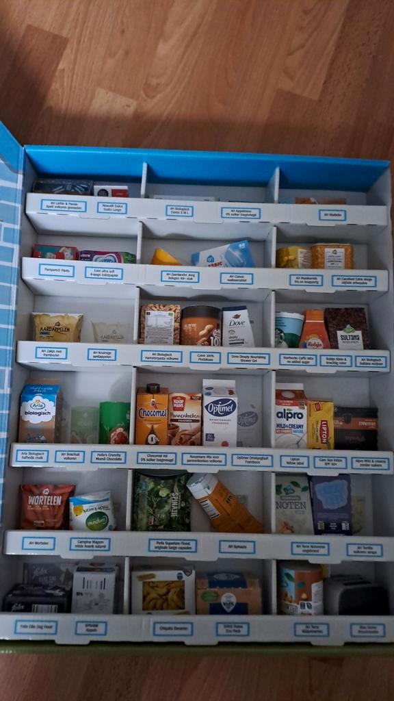 Albert Heijn Winkeltje met Scanner, Kinderen en Baby's, Speelgoed | Overig, Zo goed als nieuw, Jongen of Meisje, Ophalen of Verzenden