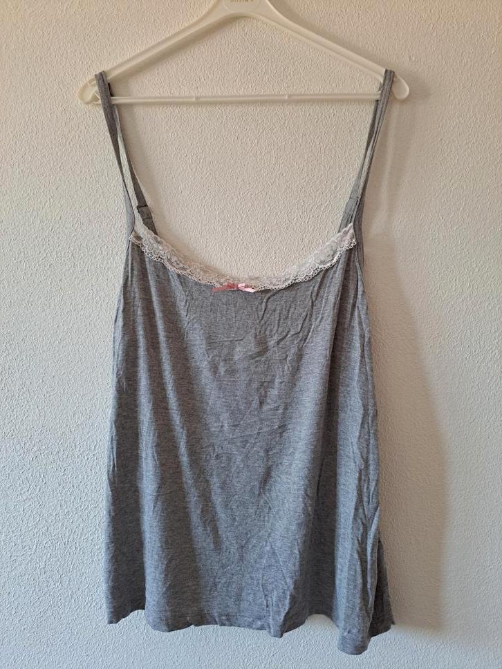 grijze esmara top maat 48, Kleding | Dames, Grote Maten, Zo goed als nieuw, Shirt of Top, Grijs, Ophalen of Verzenden