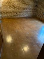 Parketvloer kopshout eiken 15m2, Doe-het-zelf en Verbouw, Vloerdelen en Plavuizen, Gebruikt, 10 m² of meer, 10 tot 30 cm, Hout