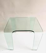 Fiam Italy glazen bijzettafel , design A. Cortesi, Ophalen, Huis en Inrichting