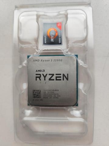 AMD Ryzen 3 2200G - 4 Cores / Vega Graphics - Prima staat! beschikbaar voor biedingen