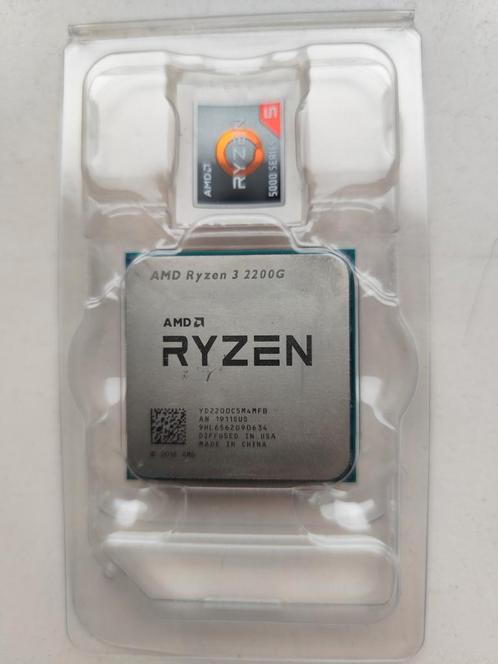 AMD Ryzen 3 2200G - 4 Cores / Vega Graphics - Prima staat!, Computers en Software, Processors, Zo goed als nieuw, 4-core, 3 tot 4 Ghz