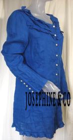 JOSEPHINE &CO🌞 koningsblauw linnen tuniek mt 42, Kleding | Dames, Blouses en Tunieken, Blauw, Maat 42/44 (L), Zo goed als nieuw