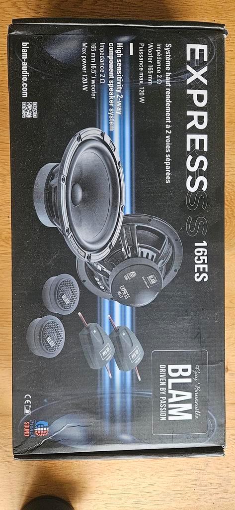 BLAM Express 165ES Nieuwe Auto Speakerset, Auto diversen, Autospeakers, Zo goed als nieuw, Ophalen of Verzenden