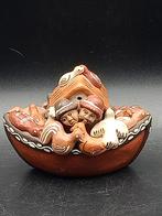 Handgemaakt  Folkart Peru Ark van Noach Vogels 7,5cmh, Ophalen of Verzenden