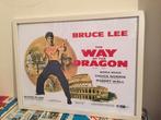 Bruce lee, Rechthoekig Staand, Ophalen of Verzenden, Zo goed als nieuw, A1 t/m A3