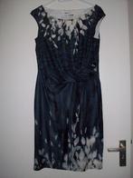 vera mont jurk, maat 36, kleur: blauw/creme, als NIEUW, Blauw, Knielengte, Ophalen of Verzenden, Zo goed als nieuw