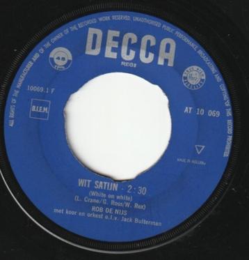 Rob de Nijs met The Lords - Wit Satijn & Jij Alleen /1964   beschikbaar voor biedingen