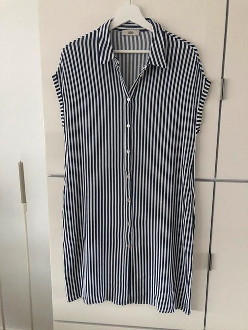 Lasalle zomer jurk / tuniek mt m, Kleding | Dames, Blouses en Tunieken, Zo goed als nieuw, Maat 38/40 (M), Blauw, Ophalen of Verzenden