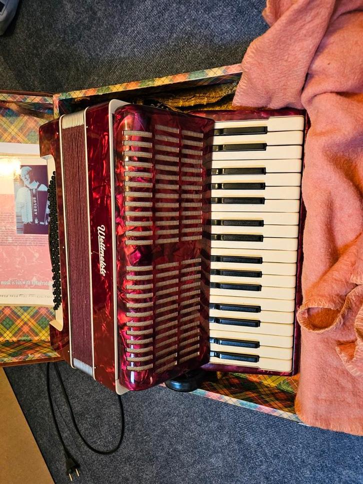 Weltmeister Accordeon - Klassiek en Mooi!, Muziek en Instrumenten, Accordeons, Gebruikt, Toetsaccordeon, Overige formaten, Weltmeister