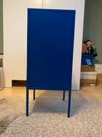 Blauw ikea metalen kastje Lixhult - in goede staat, Ophalen of Verzenden, Zo goed als nieuw