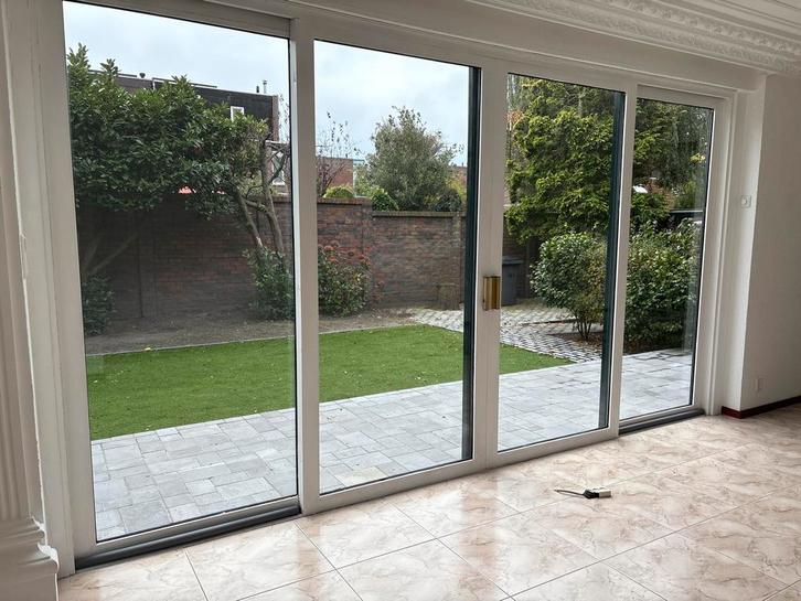 Glazen Schuifpui - Zo goed als nieuw, Doe-het-zelf en Verbouw, Deuren en Horren, Zo goed als nieuw, Buitendeur, 200 tot 215 cm