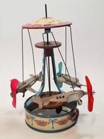 Germany caroussel- draaimolen  met vliegtuigen., Antiek en Kunst, Antiek | Speelgoed, Ophalen of Verzenden