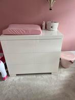Kidsmill Commode Hoogglans Wit, Ophalen, 50 tot 70 cm, 100 cm of meer, Zo goed als nieuw