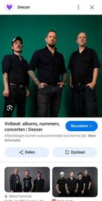 Volbeat golden cirkle, Tickets en Kaartjes, Drie personen of meer, Oktober