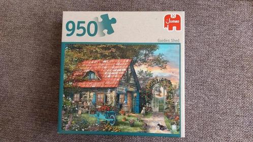 Jumbo puzzel - Garden Shed - 950 stukjes, Hobby en Vrije tijd, Denksport en Puzzels, Zo goed als nieuw, Legpuzzel, 500 t/m 1500 stukjes