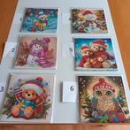 Diamond painting kerstkaart, Ophalen of Verzenden, Nieuw, Kerst