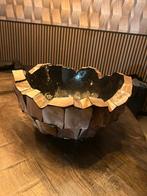 Schelp Vaas, Ophalen, Gebruikt, Rond, Riet