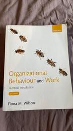 Organizational behaviour and work, Boeken, Studieboeken en Cursussen, Ophalen of Verzenden