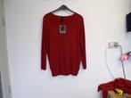 Warmrode dunne trui Adia maat S - 42/44 nieuw!  (2X), Kleding | Dames, Grote Maten, Trui of Vest, Nieuw, Ophalen of Verzenden