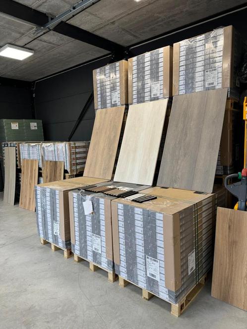 MEGA MAGAZIJNOPRUIMING Klik PVC & Laminaat, Huis en Inrichting, Stoffering | Vloerbedekking, Nieuw, Laminaat, Wit, Crème, Beige