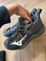 Mizuno Korfbal/Volleybal Schoenen - Maat 36,5, Ophalen of Verzenden, Zo goed als nieuw, Zwart, Sportschoenen