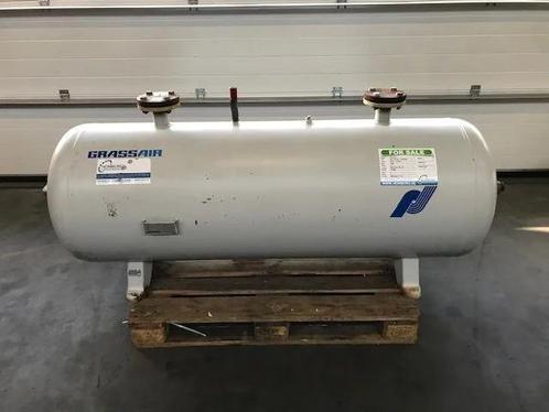 Grassair 500 liter 15 Bar Horizontale luchtketel (bj 1991), Zakelijke goederen, Machines en Bouw | Pompen en Compressoren, Ophalen of Verzenden