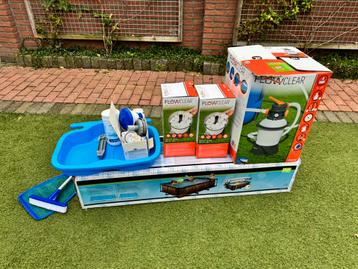 Zembad 200x300 + zandfilterpomp + accessoires beschikbaar voor biedingen