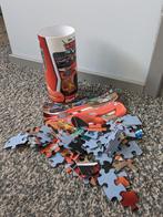 Cars puzzel in koker, Ophalen of Verzenden, 10 tot 50 stukjes, Gebruikt, 2 tot 4 jaar