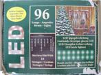 Kerst: Kerstverlichting IJspegels met trafo 96 lampjes, Diversen, Kerst, Ophalen of Verzenden