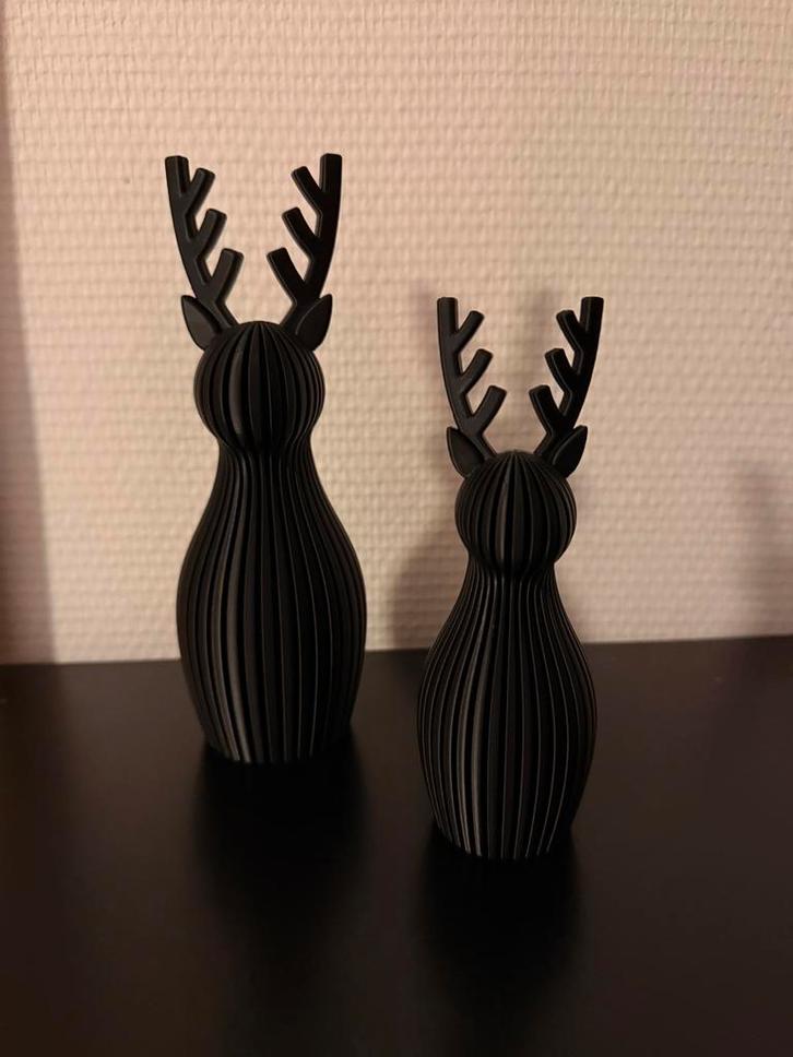 Rendieren in Japandi style (2 Stuks), Huis en Inrichting, Woonaccessoires | Overige, Nieuw, Verzenden