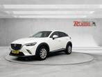 Mazda CX-3 2.0 SkyActiv-G 120 GT-M Automaat,Camera A,HUD,Bli, Auto's, Mazda, 1998 cc, Euro 6, Leder en Stof, Wit