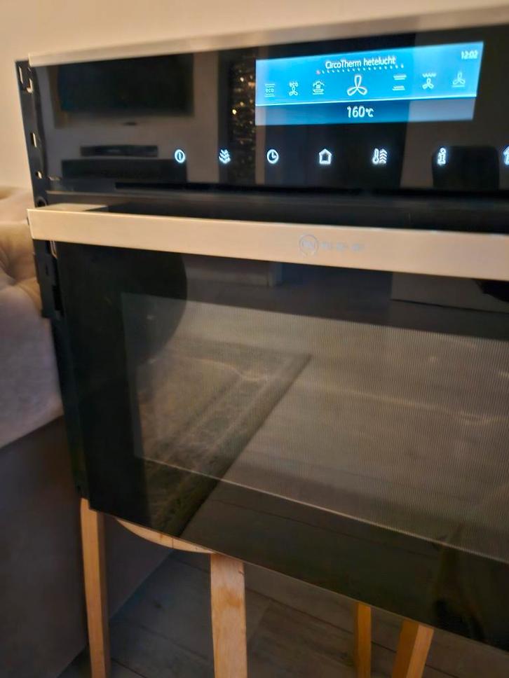 Nette Neff combi Stoomoven + Oven (2-in-1), Witgoed en Apparatuur, Ovens, Zo goed als nieuw, Inbouw, Oven, Hete lucht, Stoom, Ophalen of Verzenden