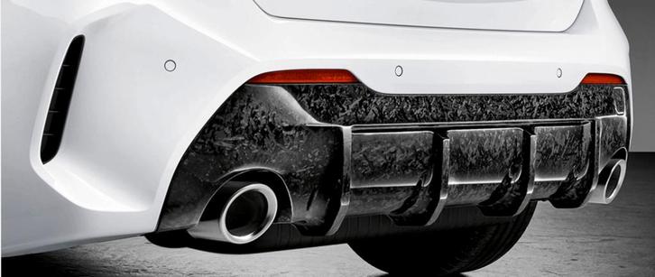 M - Diffuser carbon voor achterbumper nieuw BMW 1 serie F40, Auto-onderdelen, Carrosserie en Plaatwerk, Bumper, BMW, Achter, Nieuw