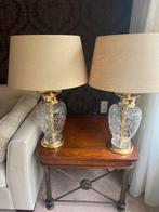 Schitterende kristalen tafel lamp, Huis en Inrichting, Ophalen of Verzenden, Zo goed als nieuw