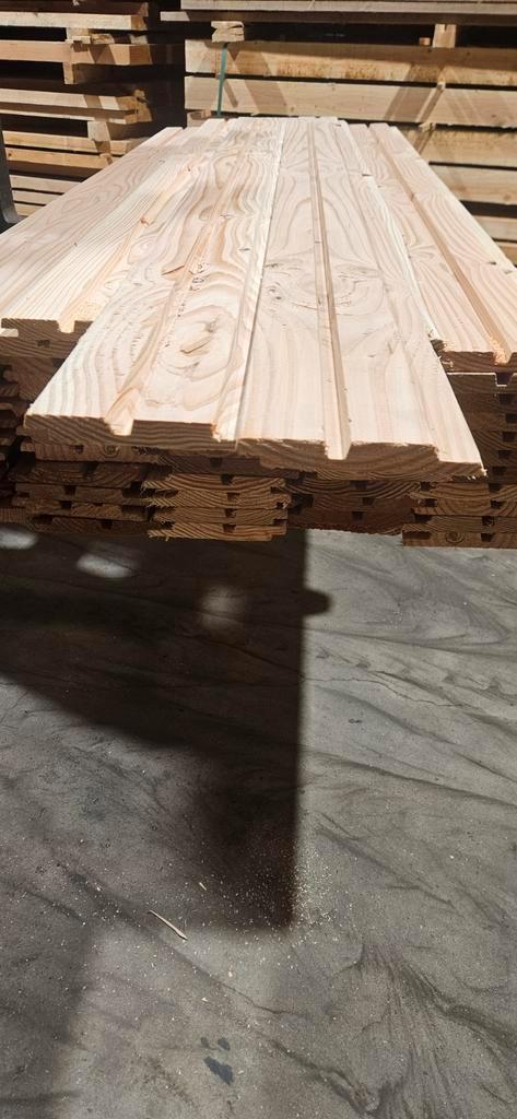 Te koop 60st douglas rhombusprofiel 2mtr bieden!!, Tuin en Terras, Palen, Balken en Planken, Planken, 250 cm of meer, Ophalen