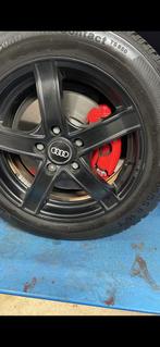 AUDI A3 limo velgen. goede CONTI Winterbanden 205/55/16, Auto-onderdelen, Banden en Velgen, Ophalen, 16 inch, Banden en Velgen