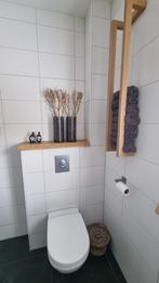 Mooie eiken handdoekenrek en vensterbank, Ophalen of Verzenden, Nieuw