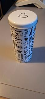 Leuke decoratieve voorraadbus koffiepads, Ophalen of Verzenden, Zo goed als nieuw