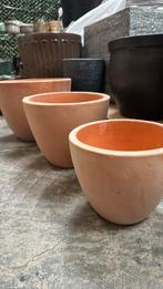 Terracotta bloempotten - 2e pinksterdag open, Ophalen, Nieuw, Rond, Minder dan 25 cm