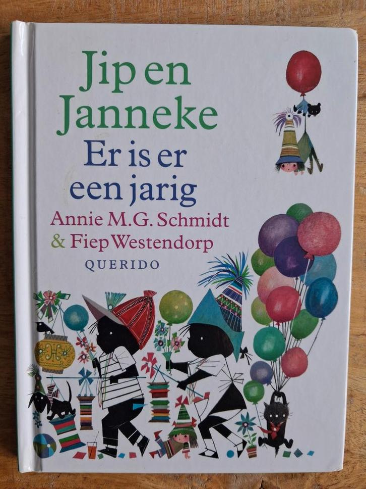 Annie M.G Schmidt - Jip en Janneke  Er is er een jarig  !, Boeken, Kinderboeken | Kleuters, Ophalen of Verzenden