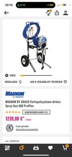 Magnum verfspuit machine te huur  99€ per dag., Doe-het-zelf en Verbouw, Schildersmaterialen, ., Ophalen of Verzenden, Zo goed als nieuw