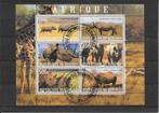 Burundi neushoorn, Ophalen of Verzenden, Overige landen, Gestempeld