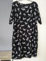 JURK, ZWART-WIT ANIMALPRINT, MAAT L, HEMA, NIEUWSTAAT., Overige kleuren, Maat 42/44 (L), Ophalen of Verzenden, Zo goed als nieuw