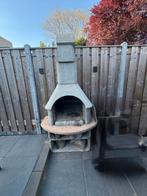 Stenen barbecue | Zo goed als nieuw | incl. verlengstuk, Tuin en Terras, Houtskoolbarbecues, Ophalen, Zo goed als nieuw