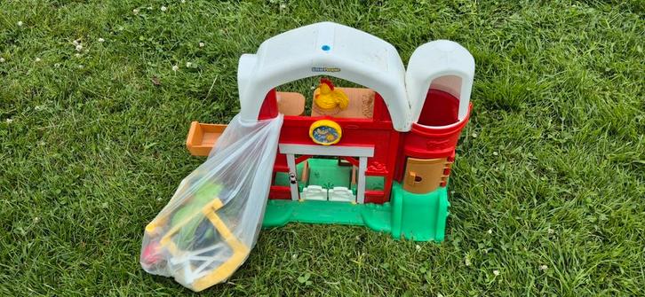 Little People Boerderij met Accessoires, Kinderen en Baby's, Speelgoed | Babyspeelgoed, Gebruikt, Overige typen, Met geluid, Ophalen of Verzenden